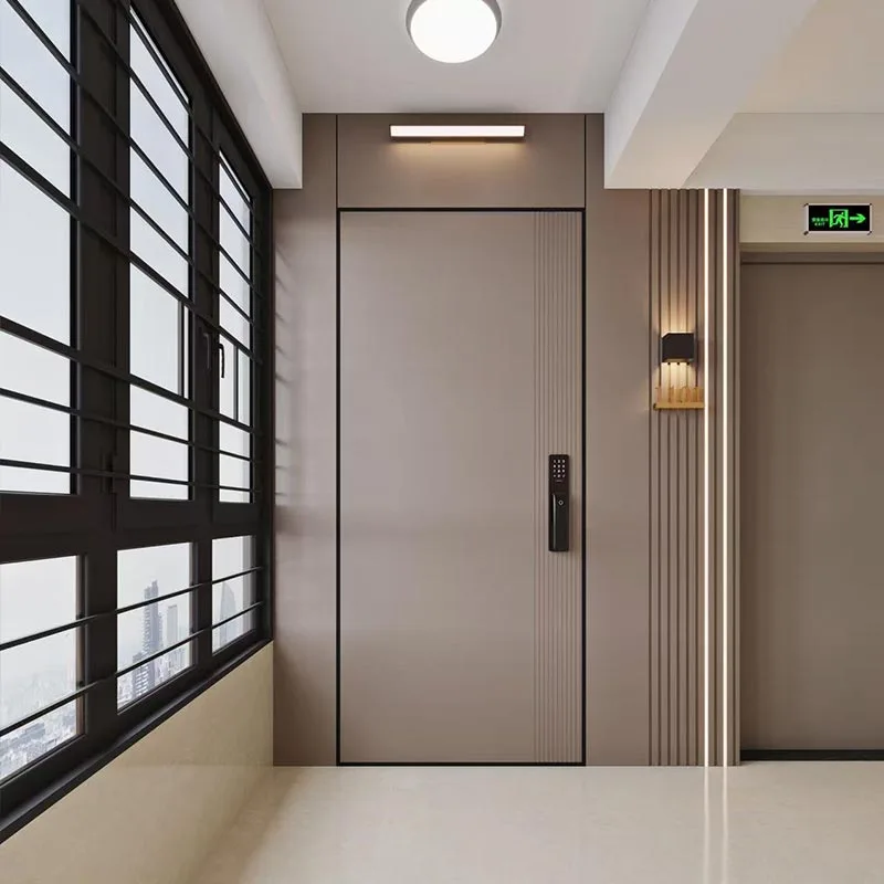 Porta de segurança anti-roubo oculta classe A